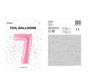 Picture of FOIL BALLOON NUMBER 7 PASTEL PINK 34 INCH